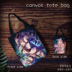 GWD283-Re:Dive Canvas tote bag...