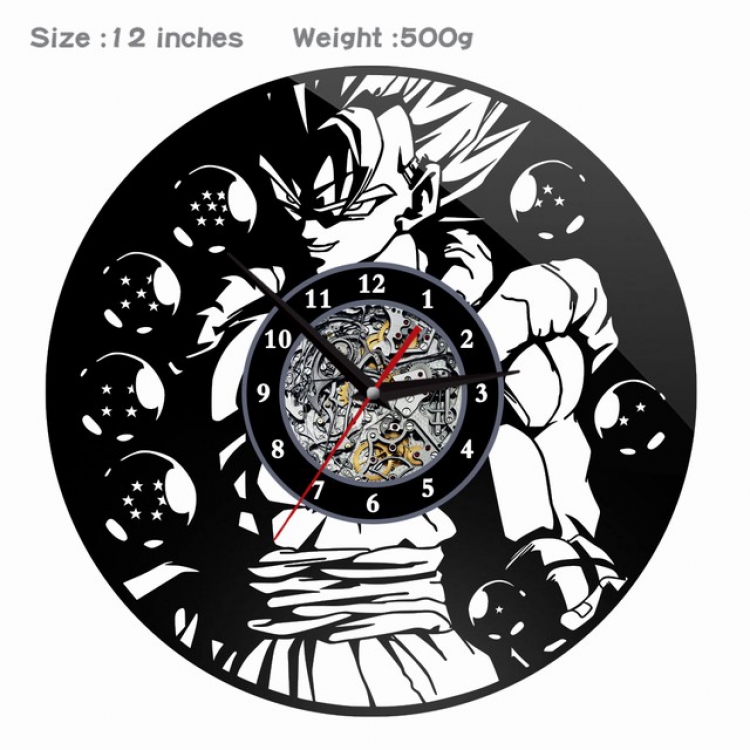 005-Dragon Ball Creative painting wall clocks and clocks PVC material No battery