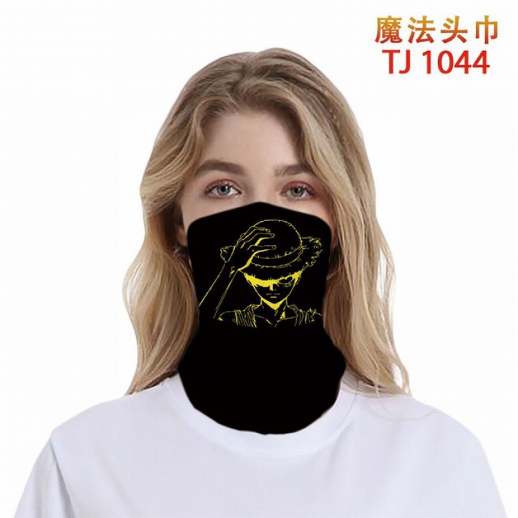 TJ-1044-One Piece Color printing magic turban scarf