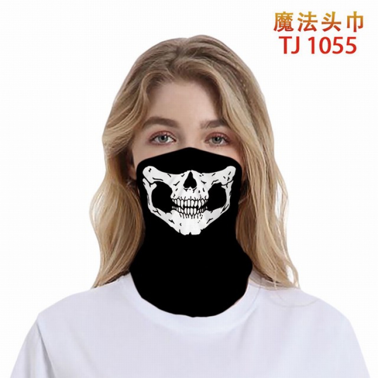 TJ-1055- Personalized color printing magic turban scarf