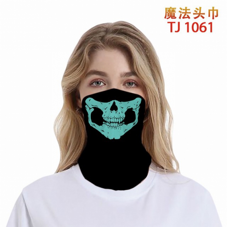 TJ-1061- Personalized color printing magic turban scarf