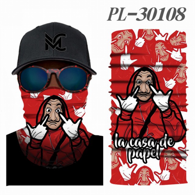 La casa de papel Anime magic towel a set price for 5 pcs PL-30108A