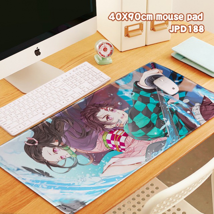 Demon Slayer Kimets Anime Locking thick keyboard pad 40X90X0.3CM JPD188