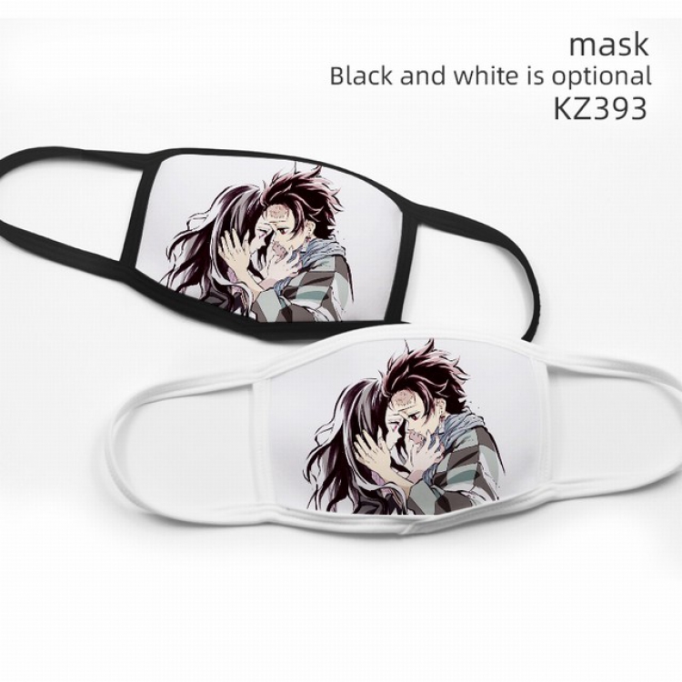 Demon Slayer Kimets Color printing Space cotton Mask price for 5 pcs KZ393