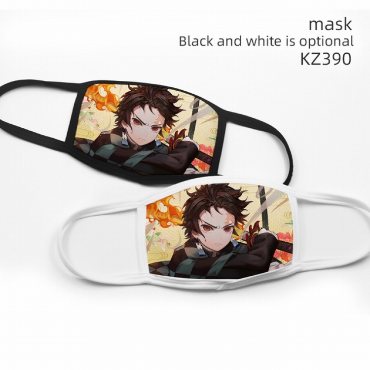 Demon Slayer Kimets Color printing Space cotton Mask price for 5 pcs KZ390