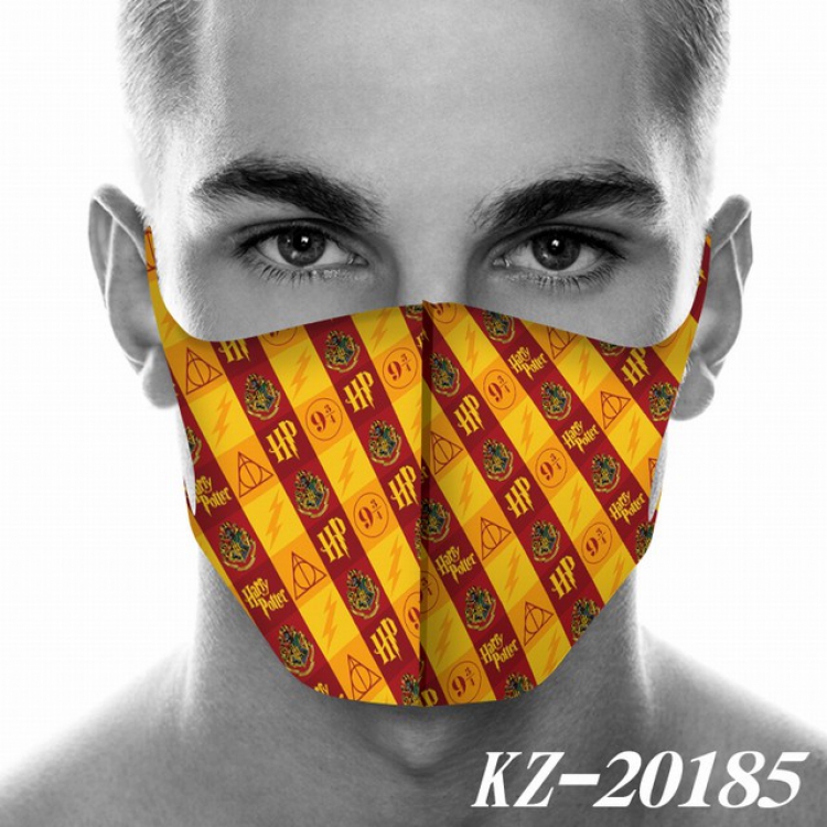 Harry Potter Anime 3D digital printing masks a set price for 5 pcs KZ-20185