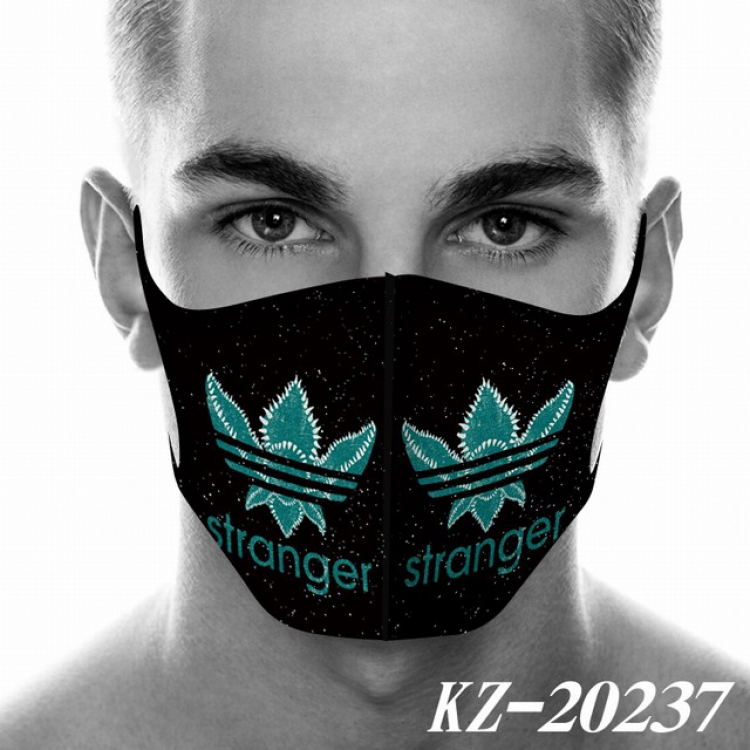 Stranger Things Anime 3D digital printing masks a set price for 5 pcs KZ-20237