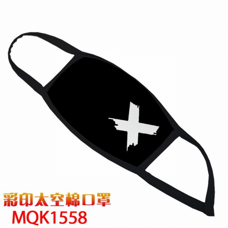 Personality color printing Space cotton Masks price for 5 pcs MQK1558