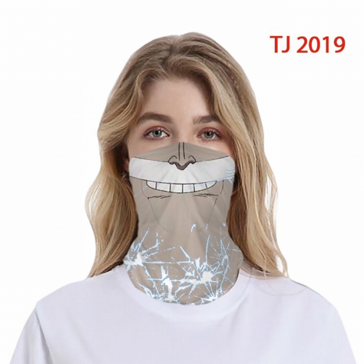 One Piece Color printing magic turban scarf-TJ-2019