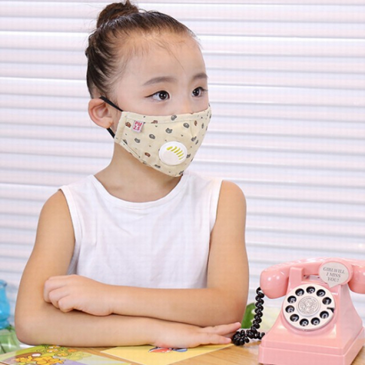 Protection dust-proof masks for  children give away 1 PM2.5 filter a set price for 3 pcs
