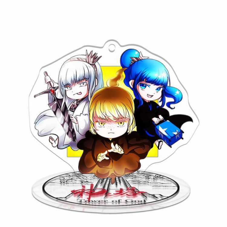 Tower of God Q version soma Small Standing Plates Acrylic keychain pendant 8-9CM 