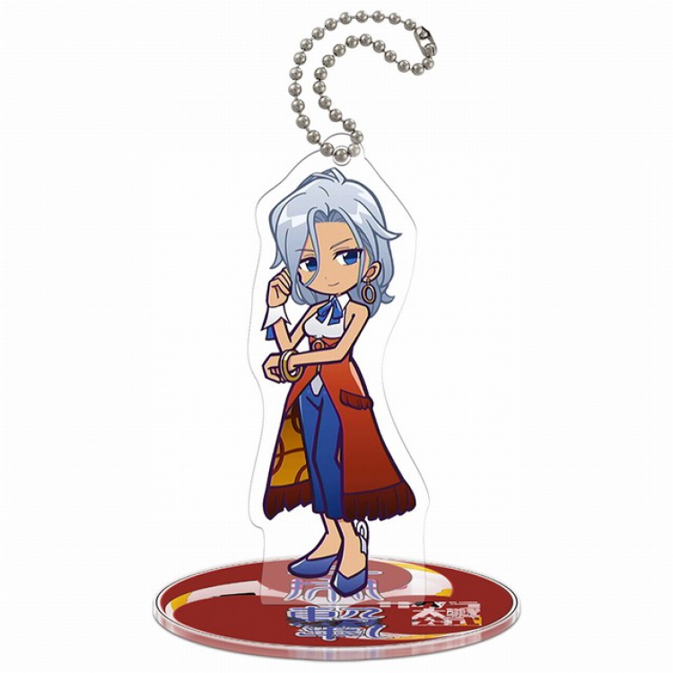 Sakura Wars the Animation Q version soma Small Standing Plates Acrylic keychain pendant 8-9CM