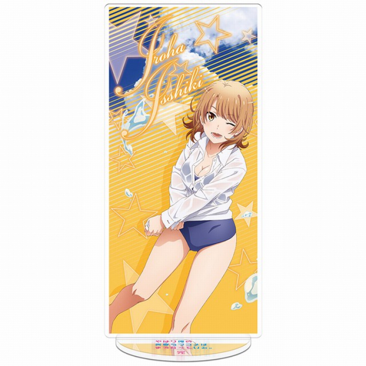 Yahari ore no seishun rabu kome wa machigatte iru Isshiki.Iroha Acrylic Standing Plates 20-22CM 
