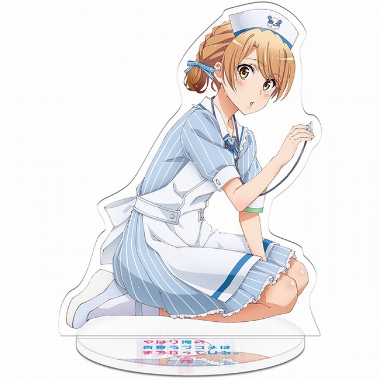 Yahari ore no seishun rabu kome wa machigatte iru Isshiki.Iroha Acrylic Standing Plates 20-22CM