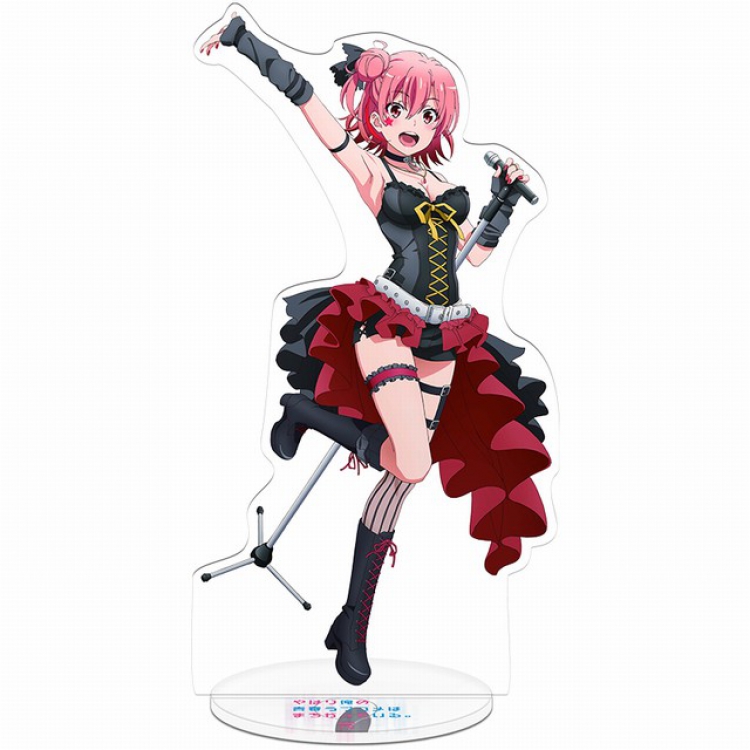 Yahari ore no seishun rabu kome wa machigatte iru Yuigahama.Yui Acrylic Standing Plates 20-22CM