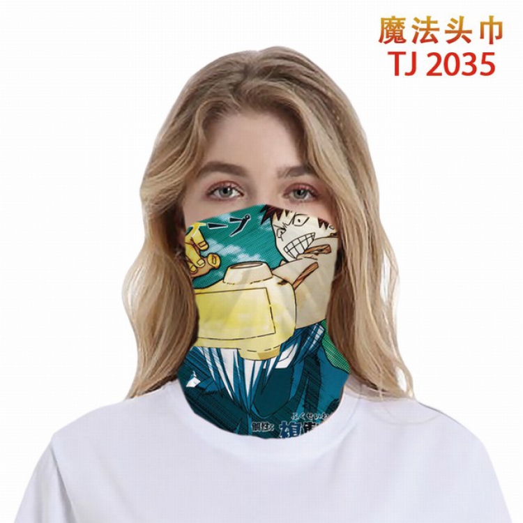 My Hero Academia Color printing magic turban scarf-TJ-2035