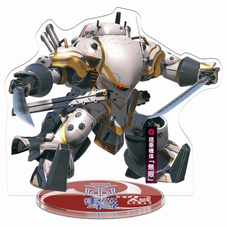 Sakura Wars the Animation Mecha-Mugen Acrylic Standing Plates 20-22CM