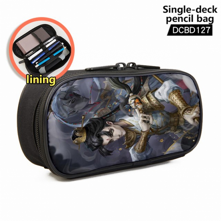 Identity V Game single layer waterproof pen case 25X7X12CM -DCBD127