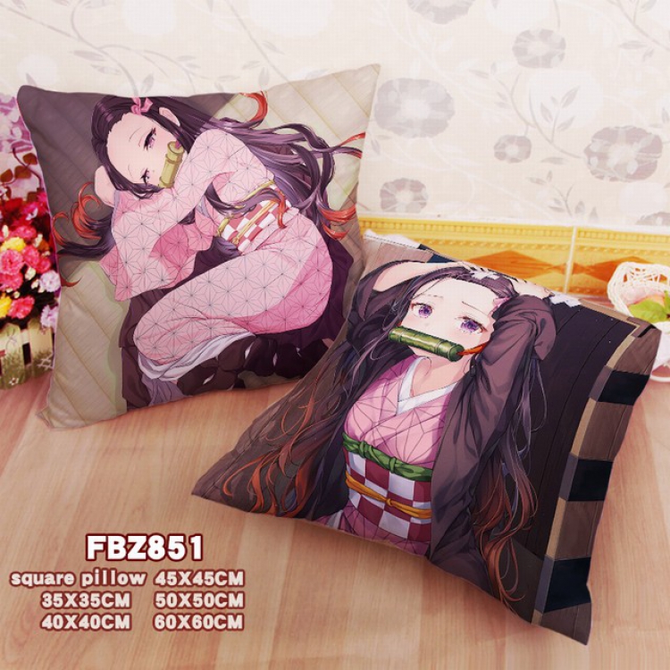 Demon Slayer Kimets Double-sided full color pillow cushion 45X45CM-FBZ851