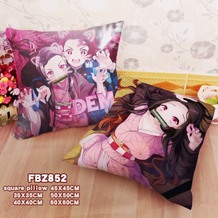 Demon Slayer Kimets Double-sided full color pillow cushion 45X45CM-FBZ852