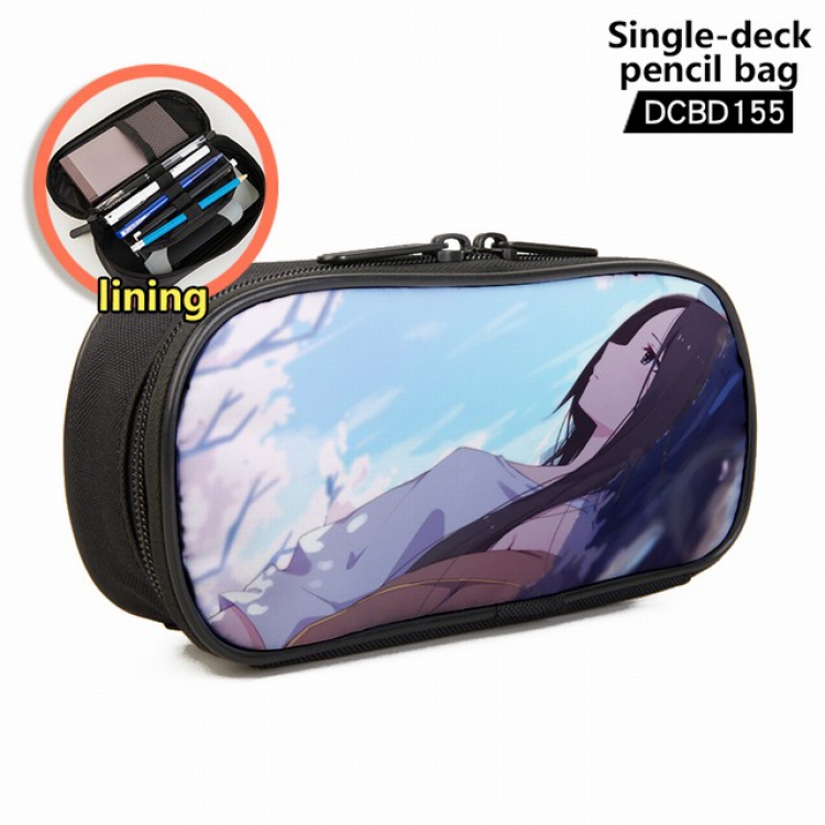 Under one person Anime single layer waterproof pen case 25X7X12CM -DCBD155