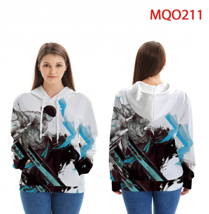 Hoodie One Piece Full Color Patch pocket Sweatshirt Hoodie EUR SIZE 9 sizes from XXS to XXXXL MQO 211