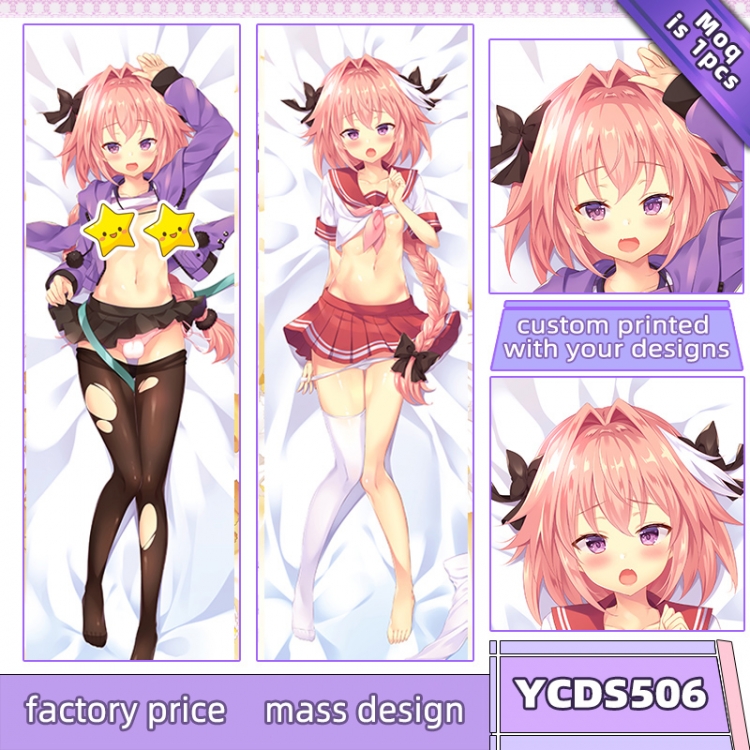 Fate Grand Order Anime body pillow cushion  50X150CM YCDS506