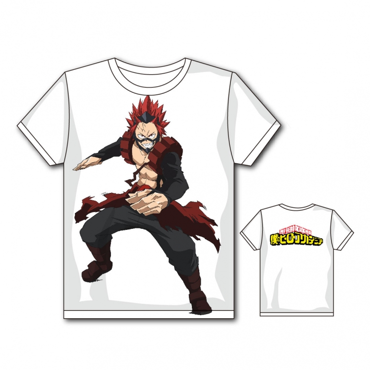 My Hero Academia Full color printing flower short sleeve T-shirt S-5XL, 8 sizes