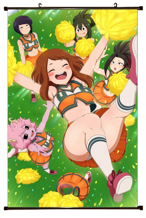 My Hero Academia Plastic pole cloth painting Wall Scroll 60X90CM w9-319 NO FILLING