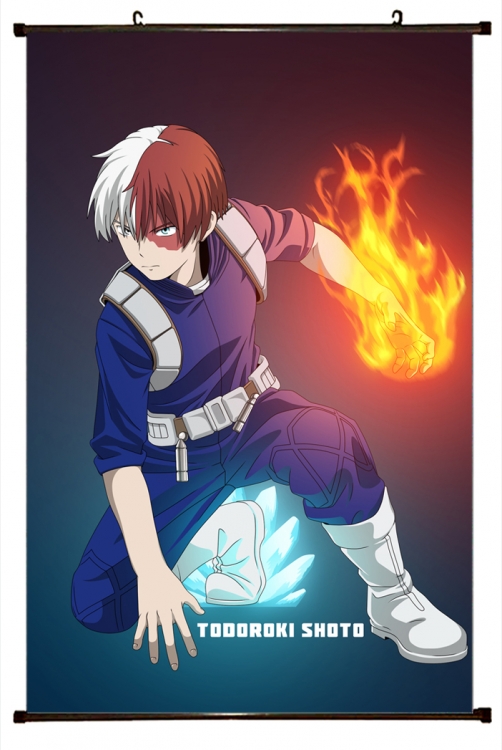 My Hero Academia Plastic pole cloth painting Wall Scroll 60X90CM w9-258 NO FILLING