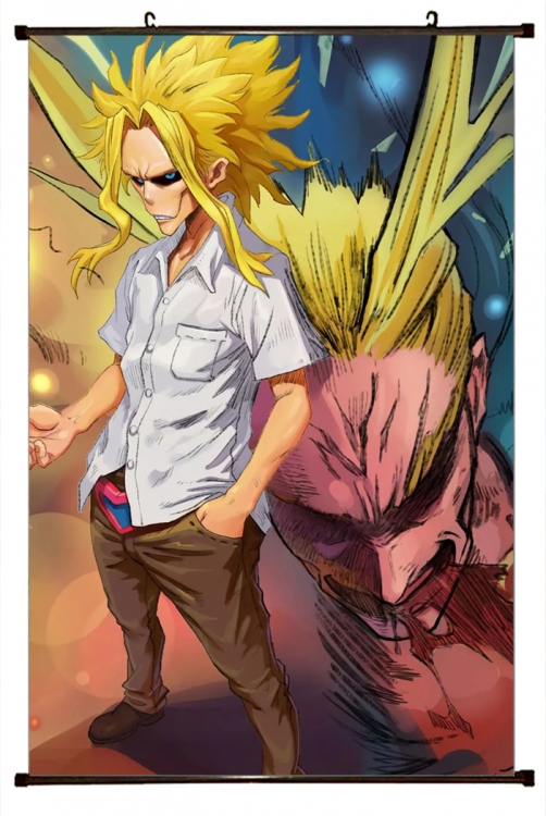 My Hero Academia Plastic pole cloth painting Wall Scroll 60X90CM w9-261 NO FILLING