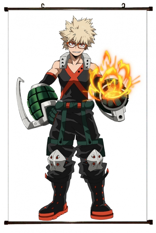 My Hero Academia Plastic pole cloth painting Wall Scroll 60X90CM w9-303 NO FILLING