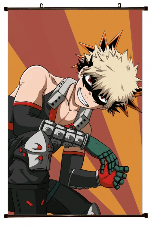 My Hero Academia Plastic pole cloth painting Wall Scroll 60X90CM w9-333 NO FILLING