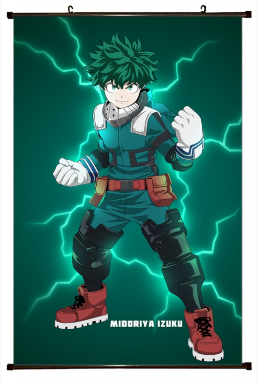 My Hero Academia Plastic pole cloth painting Wall Scroll 60X90CM w9-257 NO FILLING
