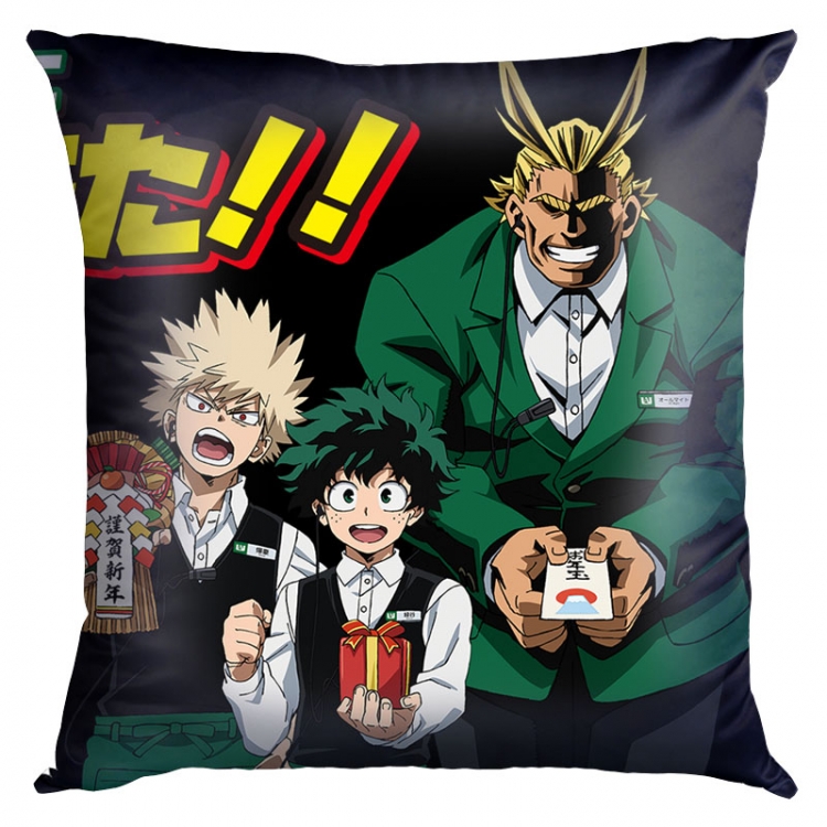 My Hero Academia Anime Double-sided full color pillow cushion 45X45CM w9-322 NO FILLING