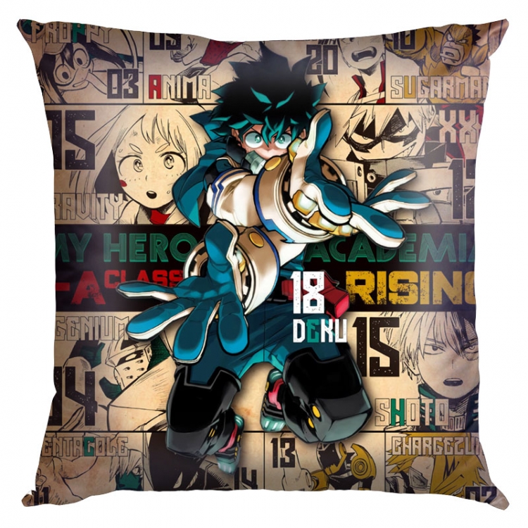 My Hero Academia Anime Double-sided full color pillow cushion 45X45CM w9-281 NO FILLING