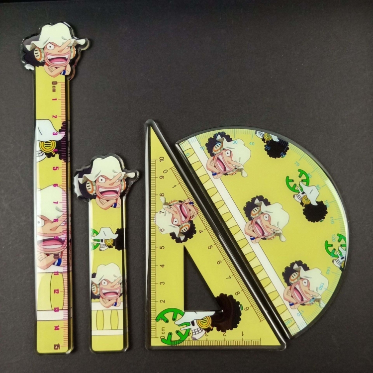 One Piece Student ruler a set of 4 pieces price for 2 set