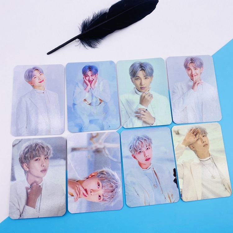 BTS Random card photo 5.4X8.4CM a set of 8 price for 5 sets