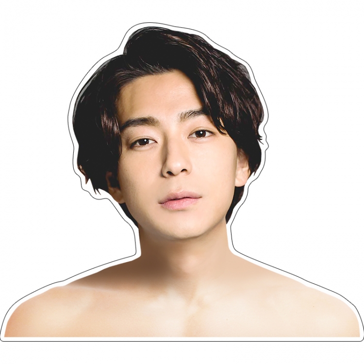 Japanese male star Yoshizawa-Ryo Humanoid clothes hanger  36CMx38CM  0.3KG