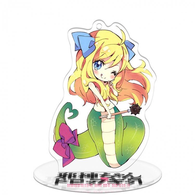 Evil god and kitchen girl  acrylic Keychain 8cm