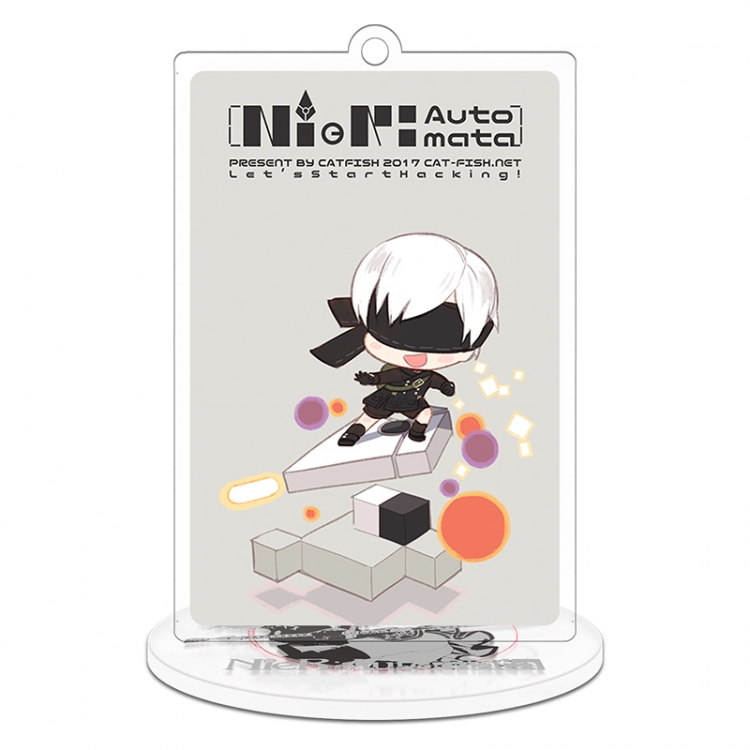 NieR：Automata  Standing Plates acrylic Keychain 8cm