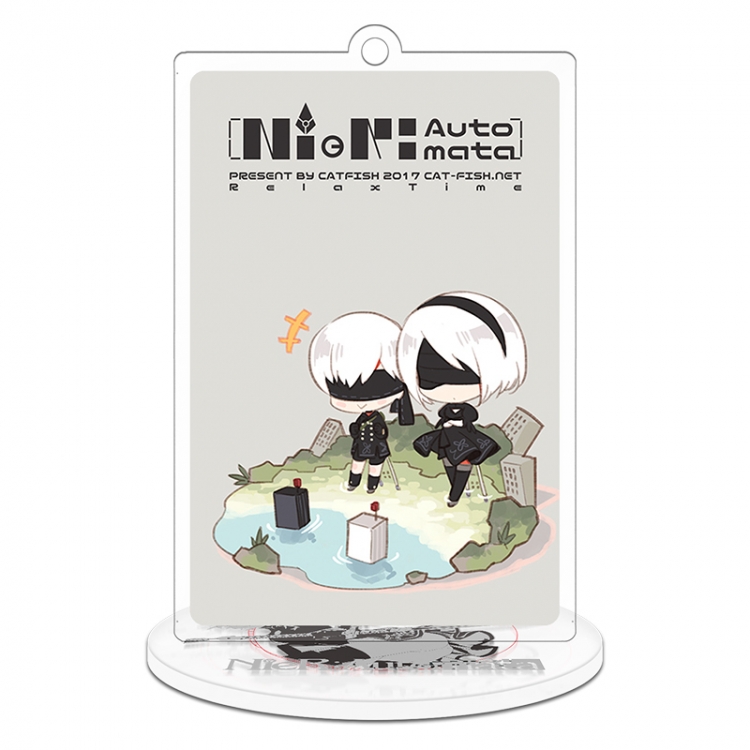 NieR：Automata  Standing Plates acrylic Keychain 8cm