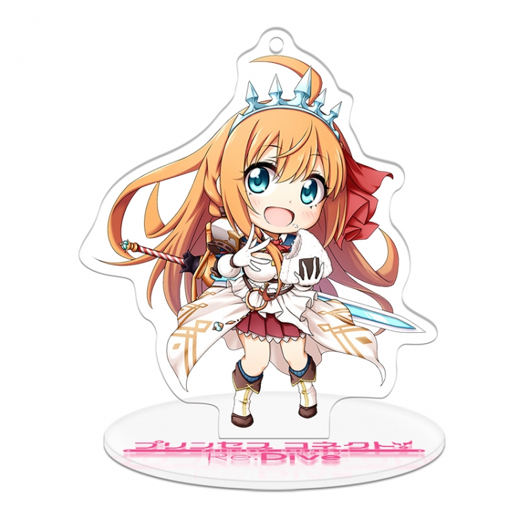 ReDive Q version acrylic Keychain  8CM