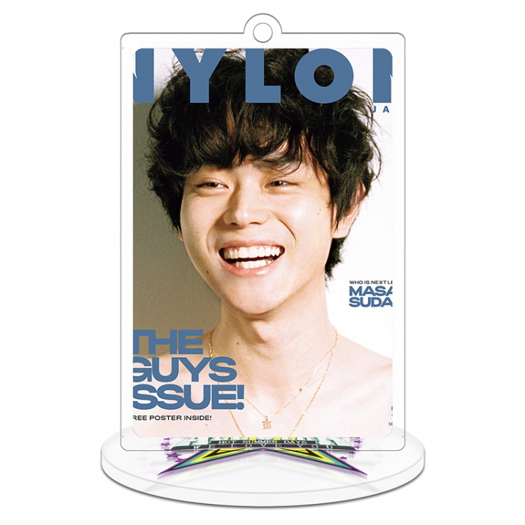 2020 Japanese male stars Stand acrylic Keychain 8cm
