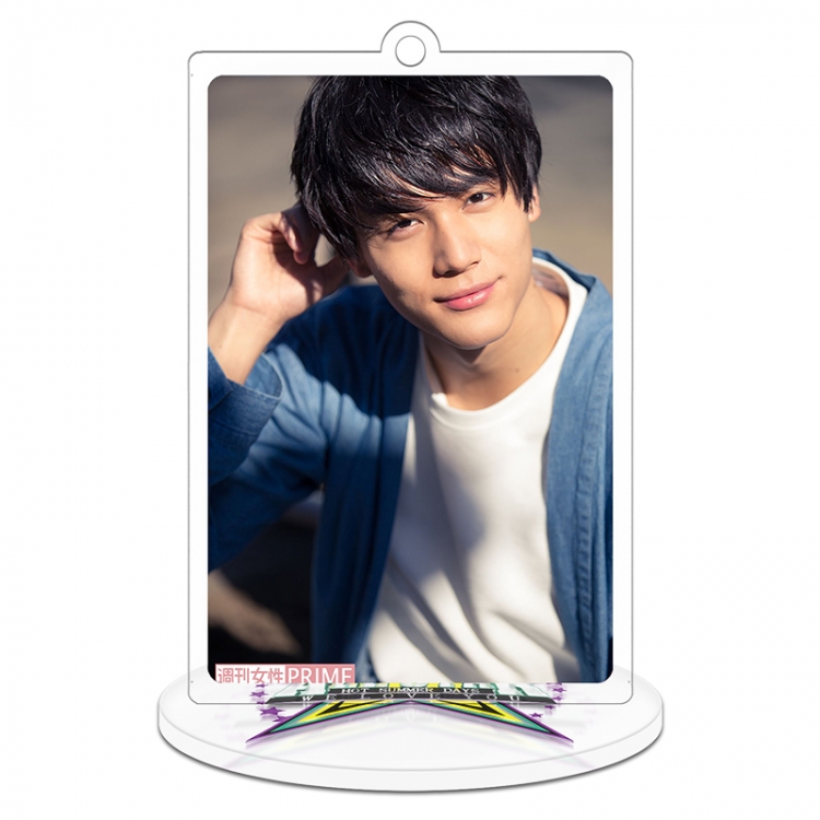 2020 Japanese male stars Stand acrylic Keychain 8cm