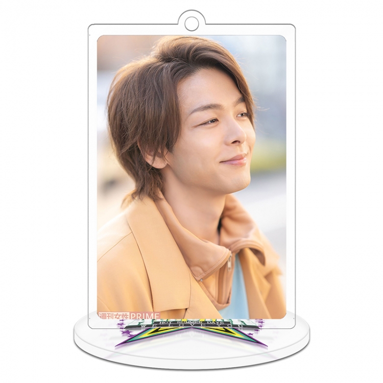 2020 Japanese male stars Stand acrylic Keychain 8cm