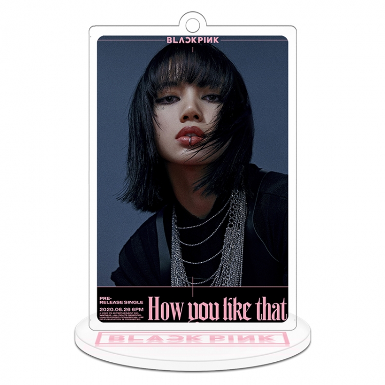 BLACK PINK Stand acrylic Keychain 8cm
