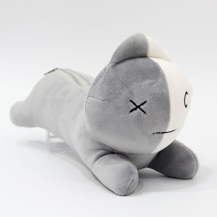 BTS  Cartoon  plush Pencil Bag for  Student 30CM price for 5 pcs