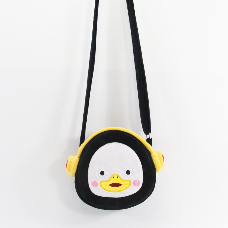 Plush cartoon satchel price for 5 pcs  20x17cm