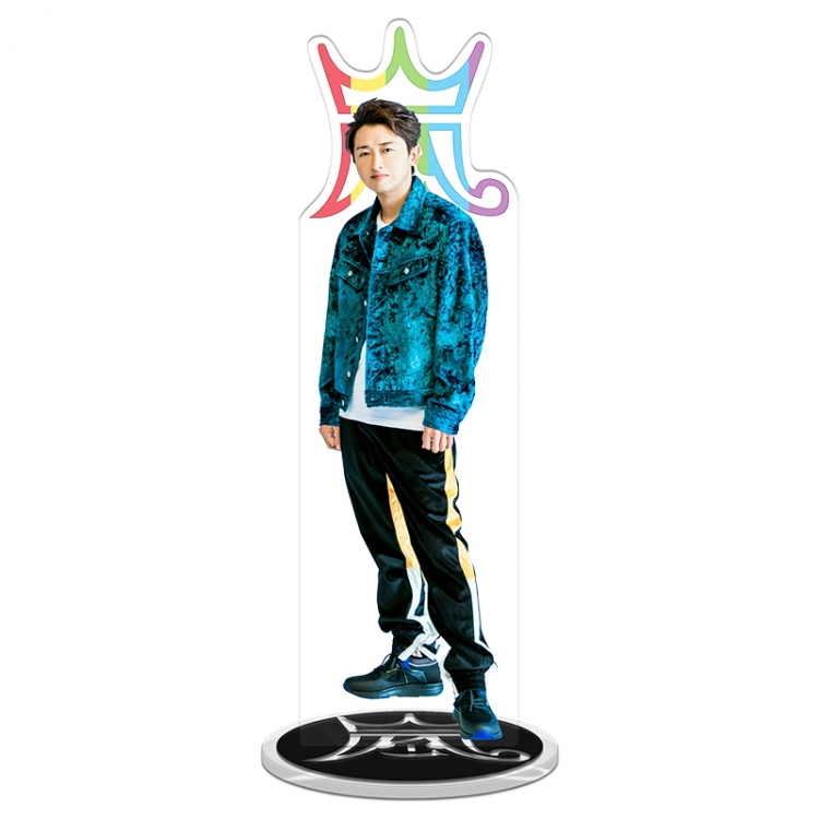 ARASHI Four generations Acrylic Stand Keychain 20cm